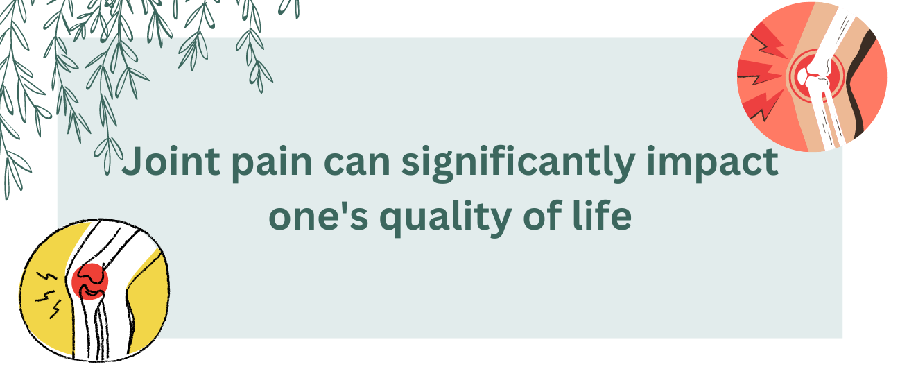 Joint pain can significantly impact one's quality of life - Sampuran Swadeshi