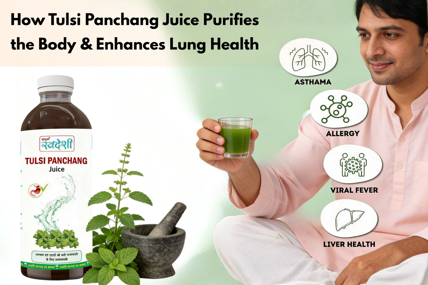 Tulsi Panchang for immunity