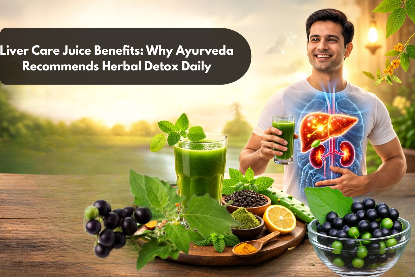 Liver Care Juice Benefits