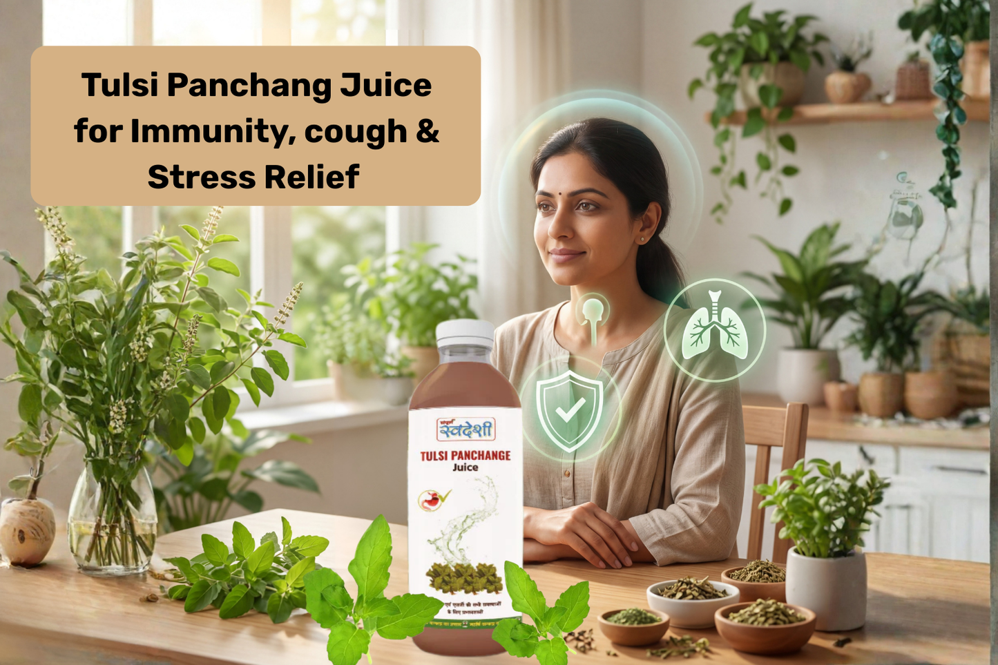 Tulsi Panchang Juice