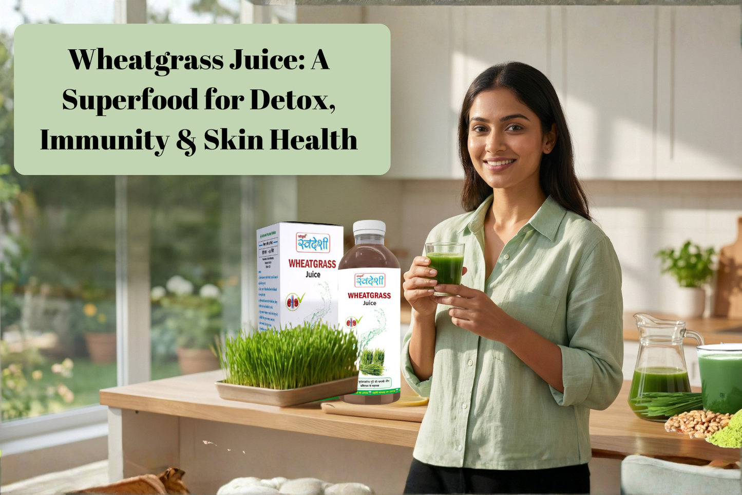 Wheatgrass juice benefits