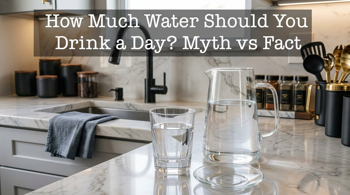 How Much Water Should You Actually Drink? Sorting Myth from Fact