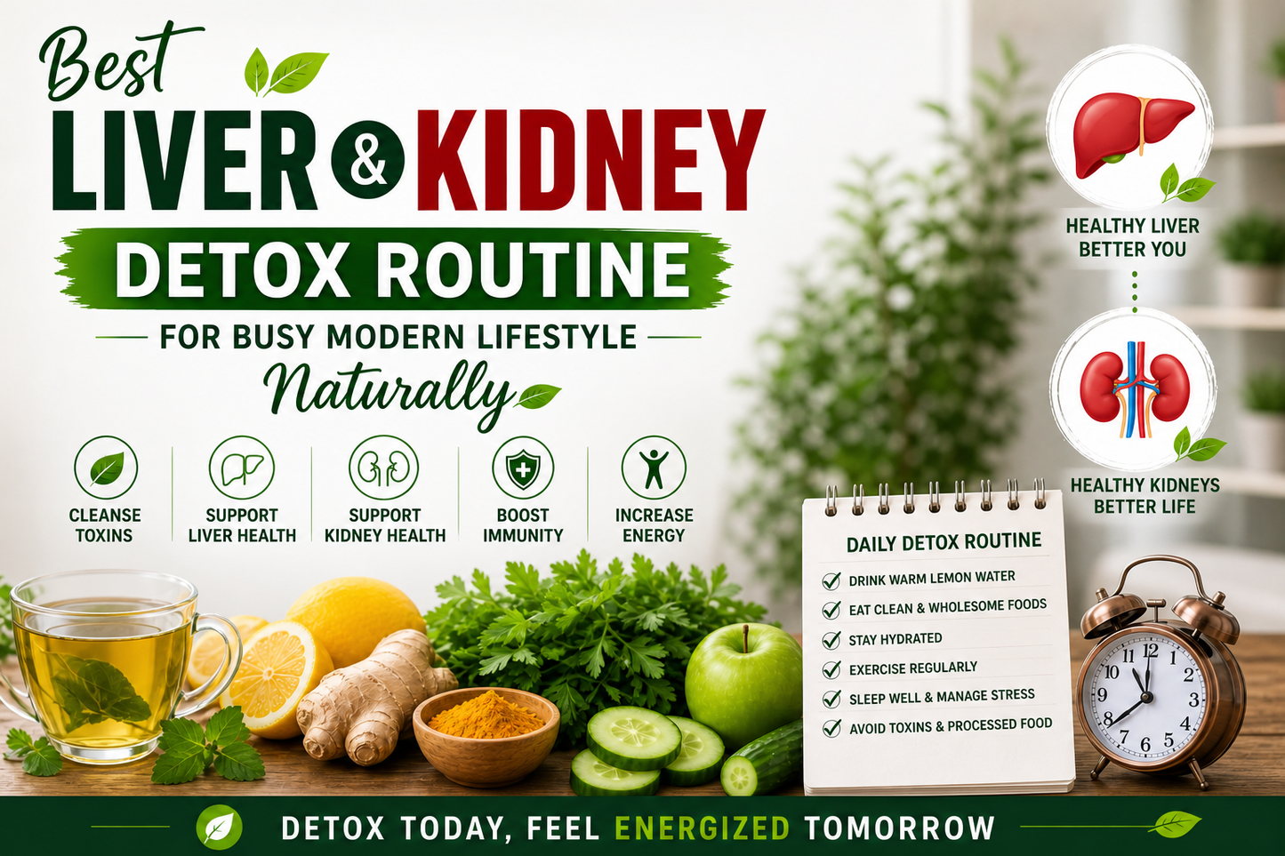 Best Liver and Kidney Detox