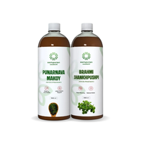 Brahmi Shankhpushpi + Punarnava Makoy Juice Combo