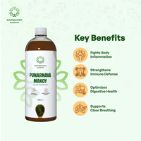 Brahmi Shankhpushpi + Punarnava Makoy Juice Combo