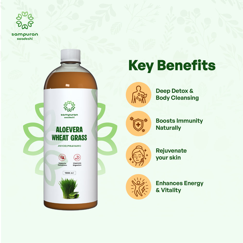 Aloe Vera Wheat Grass Juice 1000ml
