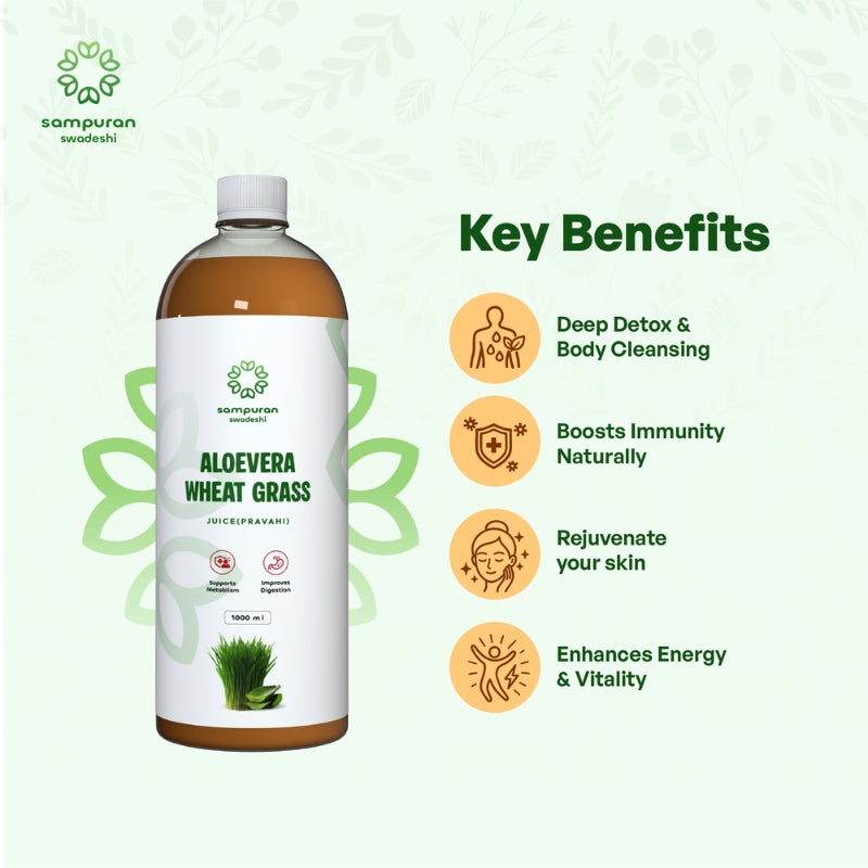 Aloe Vera Wheat Grass Juice 1000ml