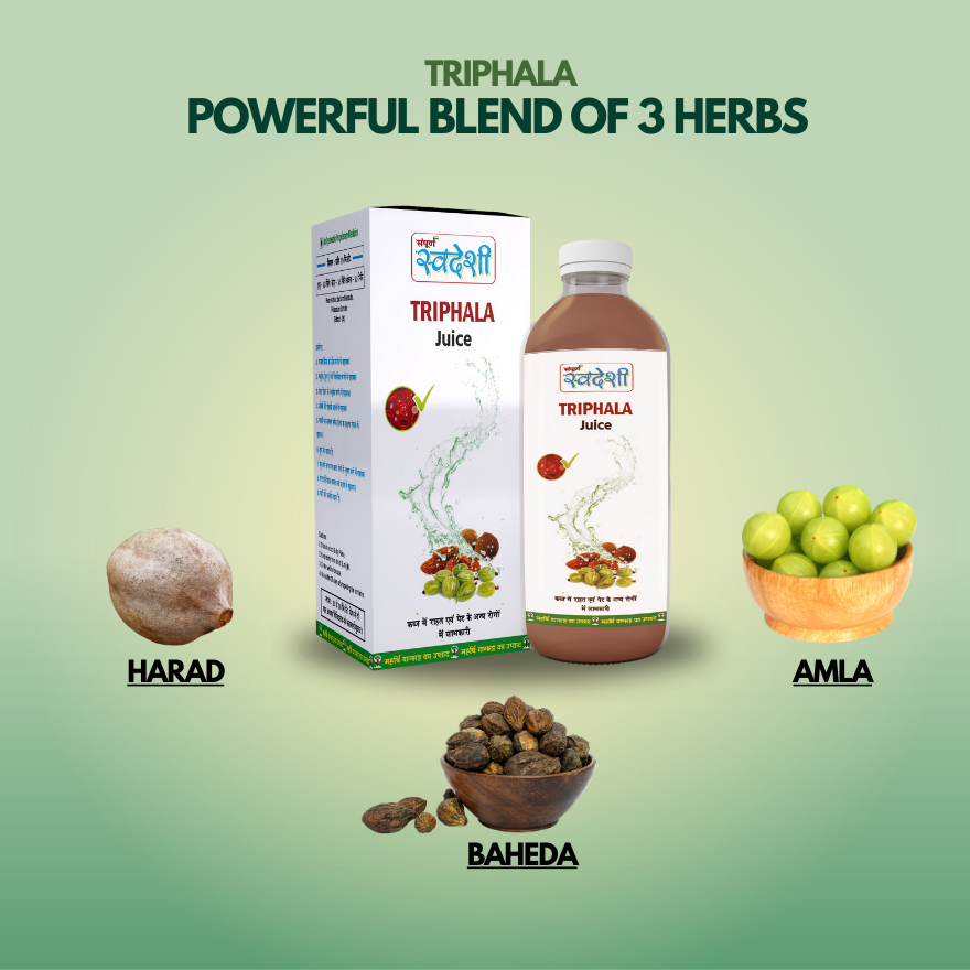 
                  
                    Triphala Juice 1000 ml
                  
                